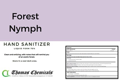 Gallon Label (Forest Nymph)